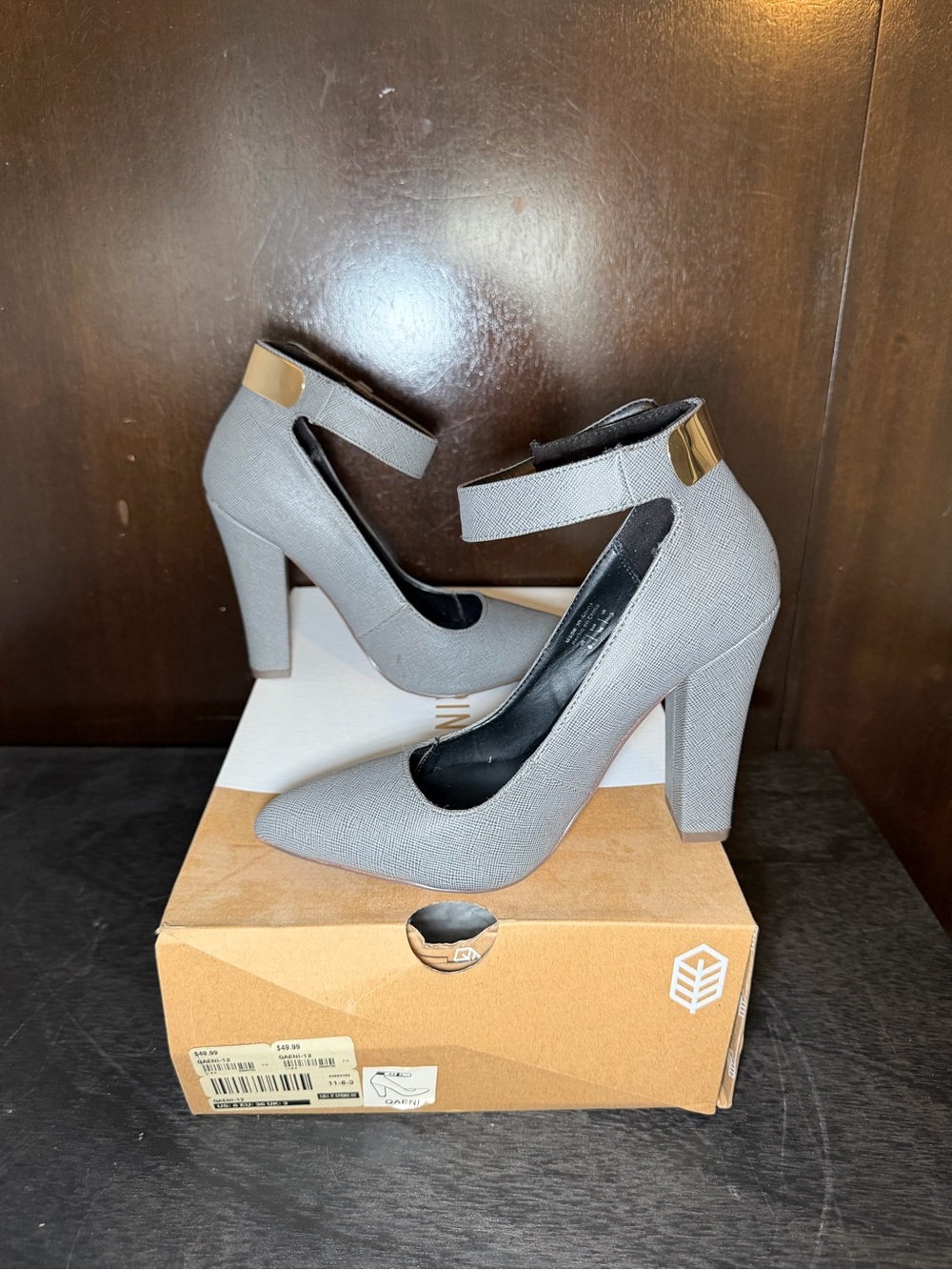 Call it Spring - Ankle-Strap Pointed-Toe Pumps